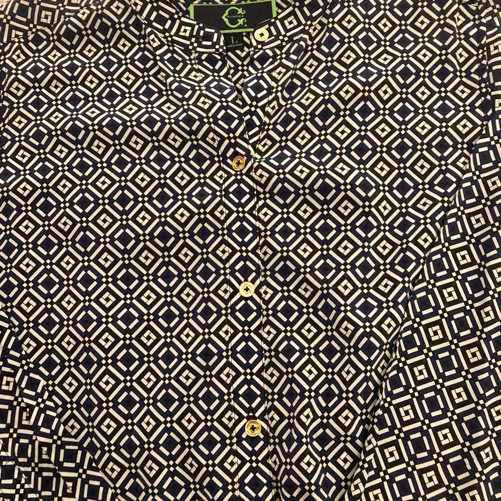 C. Wonder Silk Popover Top Large - Picture 3 of 4